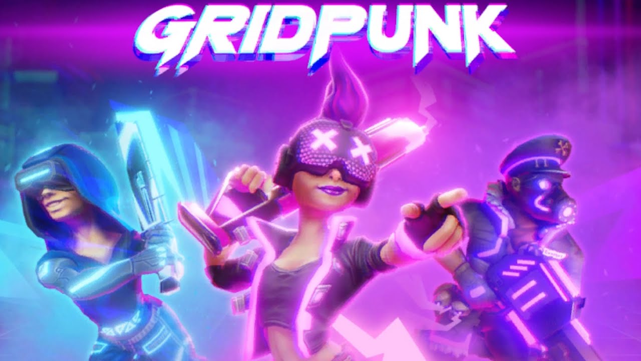 Gridpunk 3v3 Battle Royale Map 100% control