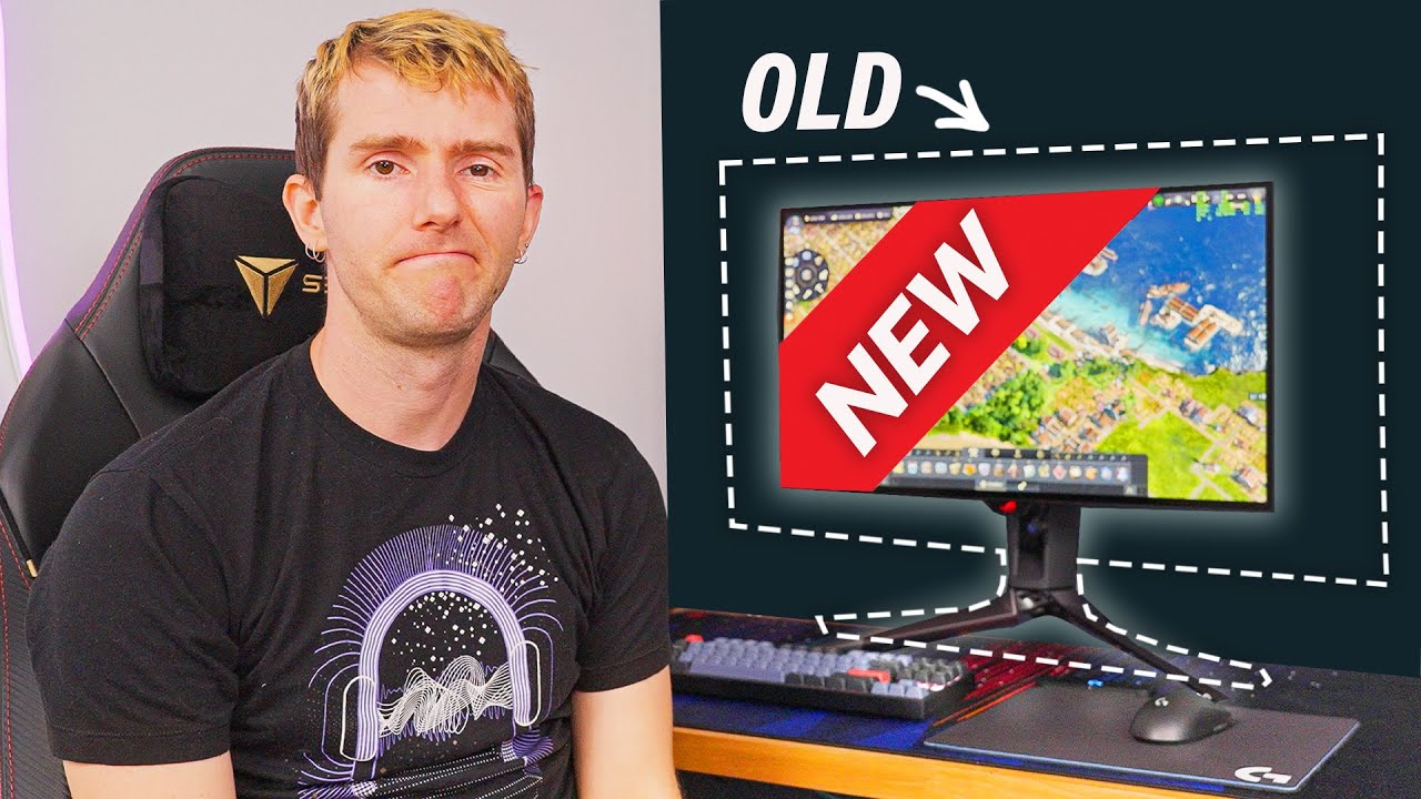 I’m Downsizing and I’m SO EXCITED - ASUS ROG Swift OLED PG27AQDP