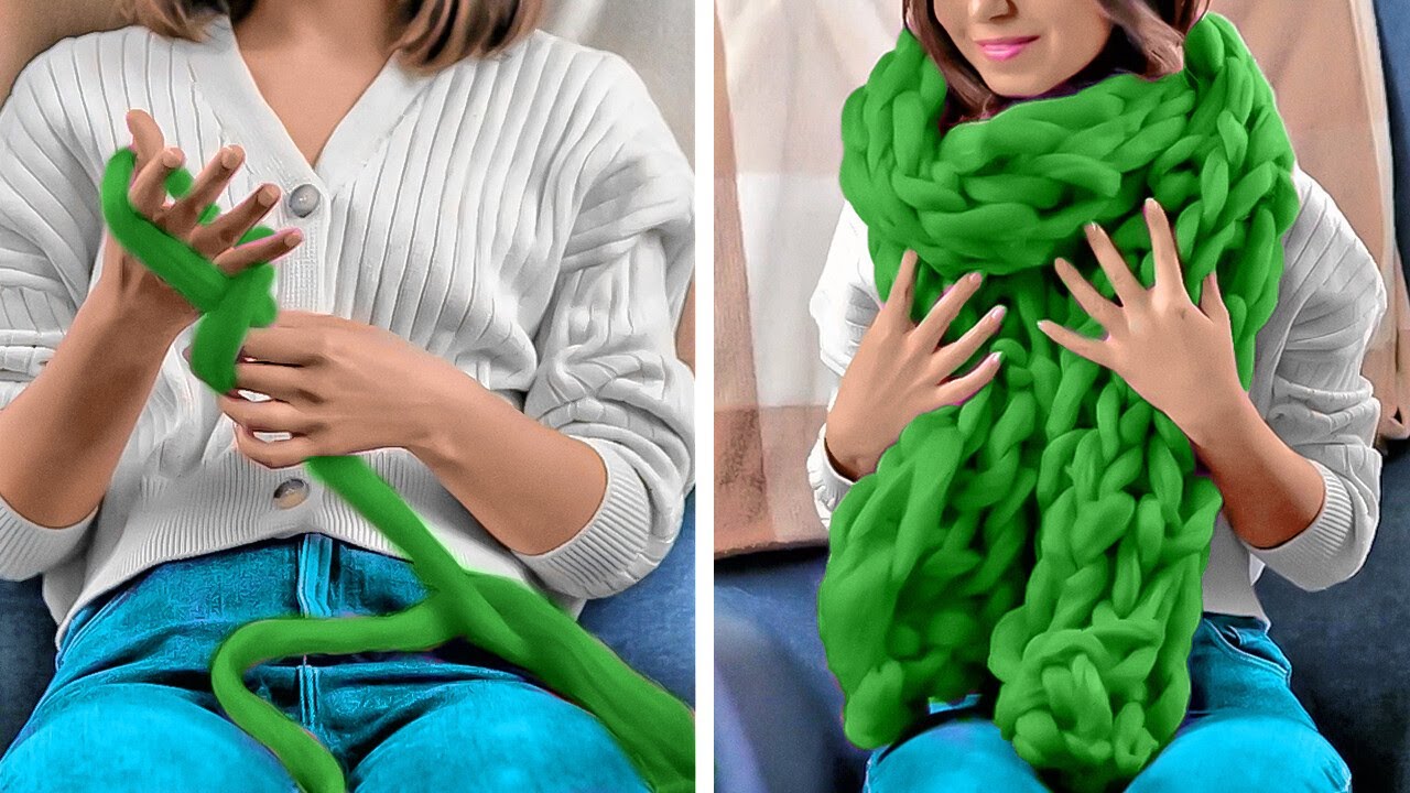 Genius Yarn Scraps: 5-Minute DIY Magic from Craft Gurus!