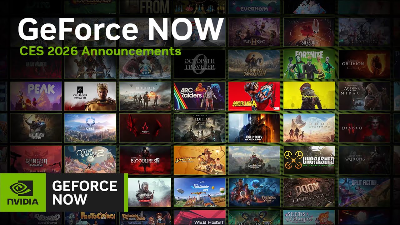 GeForce NOW CES 2026 Announcements