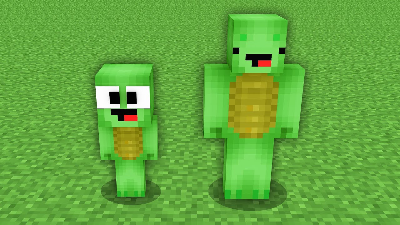Maizen Mikey BABY EVOLUTION in Minecraft JJ Hypercow Cakeman Mazien Mizen Jay Jay