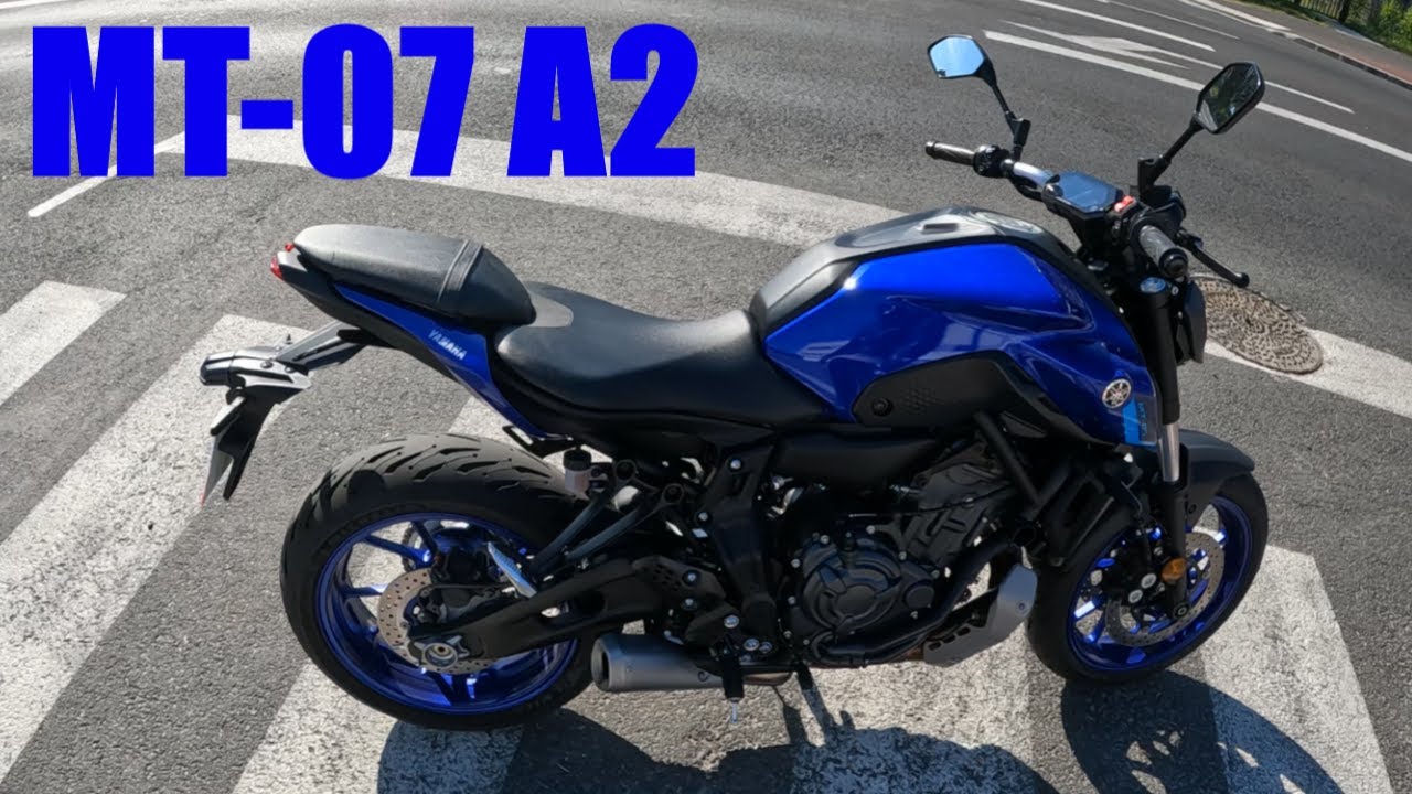 Essai Yamaha MT07 A2 : la meilleur moto A2 ? (MT07 2022)