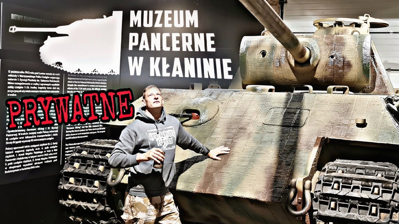 Wielkie Prywatne Muzeum Pancerne w Kłaninie