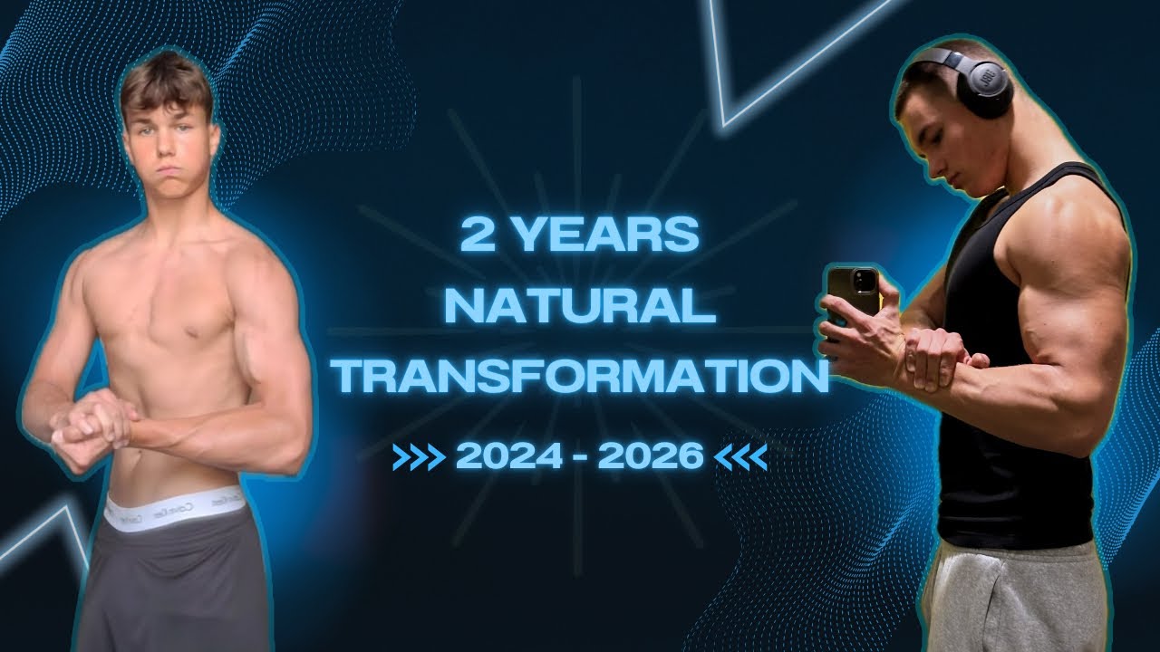 MY 2 YEARS NATURAL BODY TRANSFORMATION