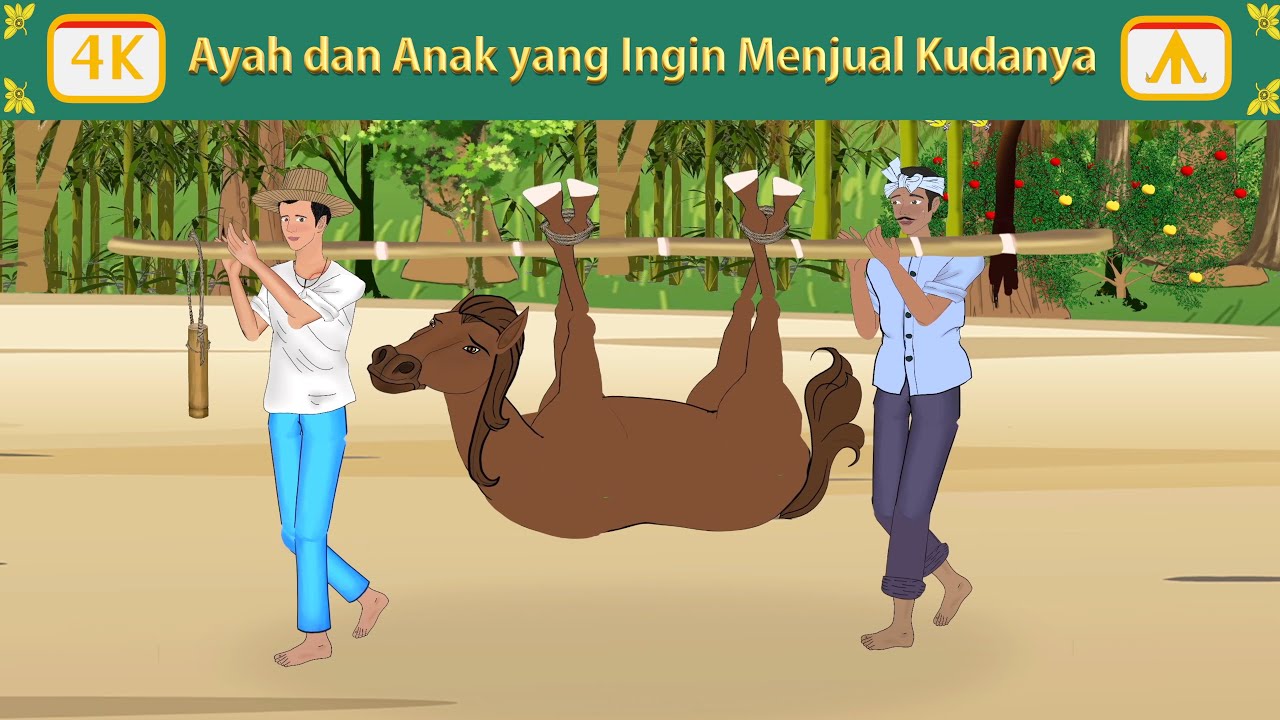 Ayah dan Anak yang Ingin Menjual Kudanya | Airplane Tales Indonesian
