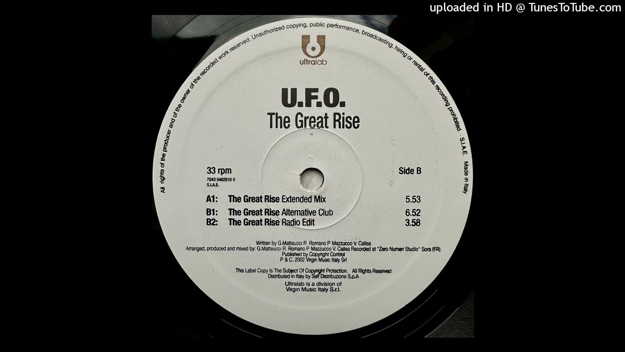 U.F.O. - The Great Rise (Alternative Club)