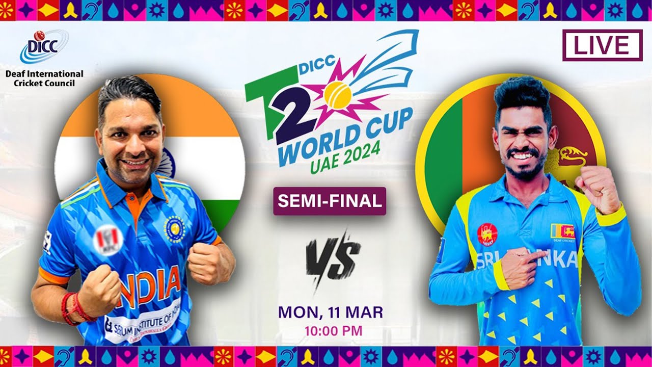 Highlights: SLvsIND | Semi-Final | DICC T20 World Cup UAE 2024 | Monday 11th March