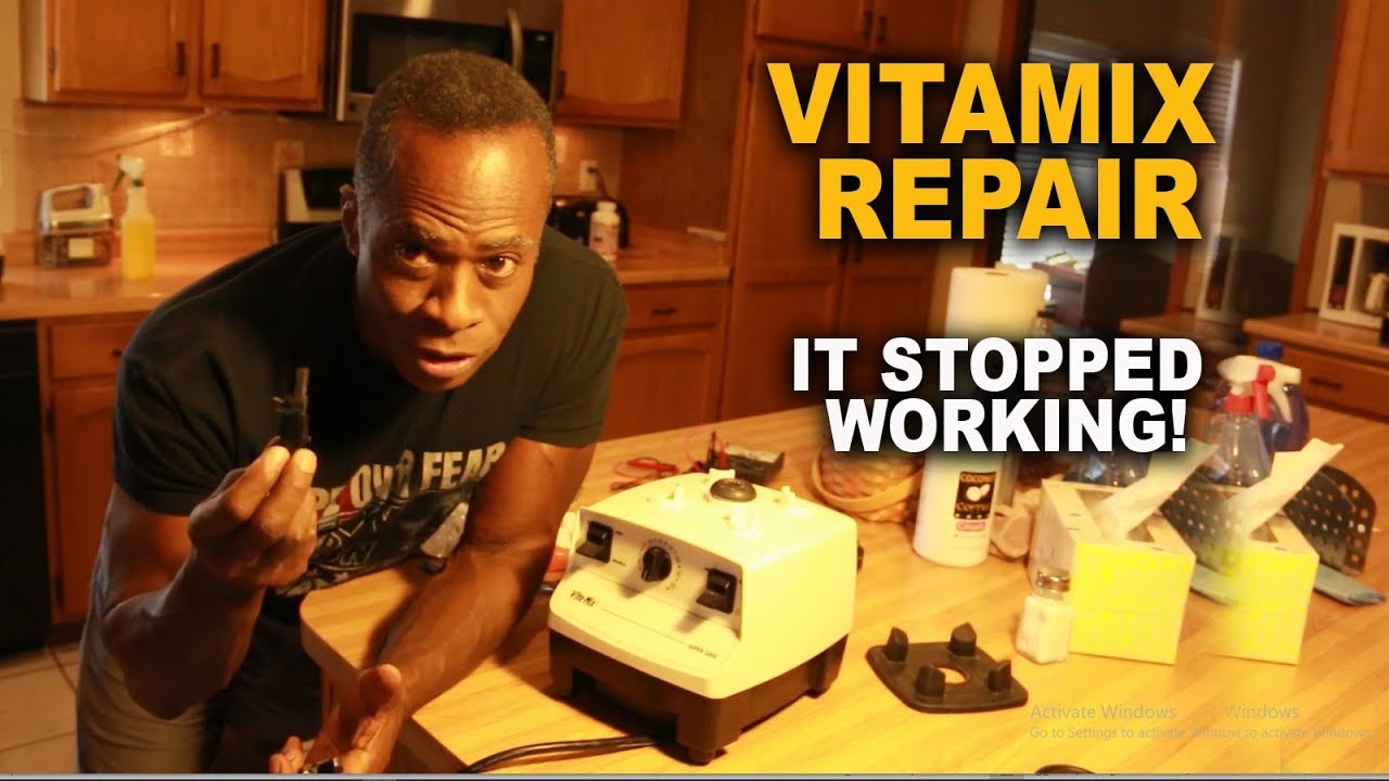 Dr Gene James- Vitamix Stopped Working. Replaced brushes