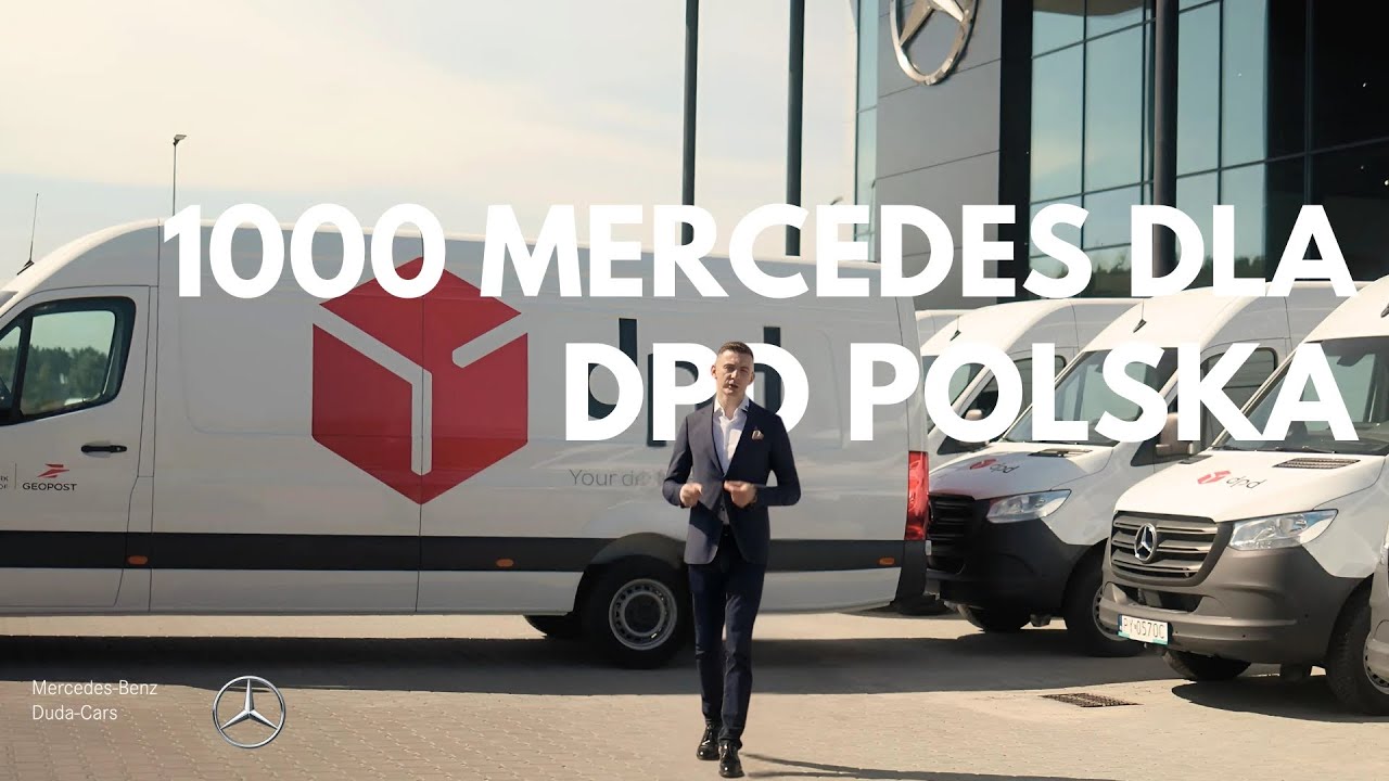 1000 Mercedes-Benz dla DPD Polska