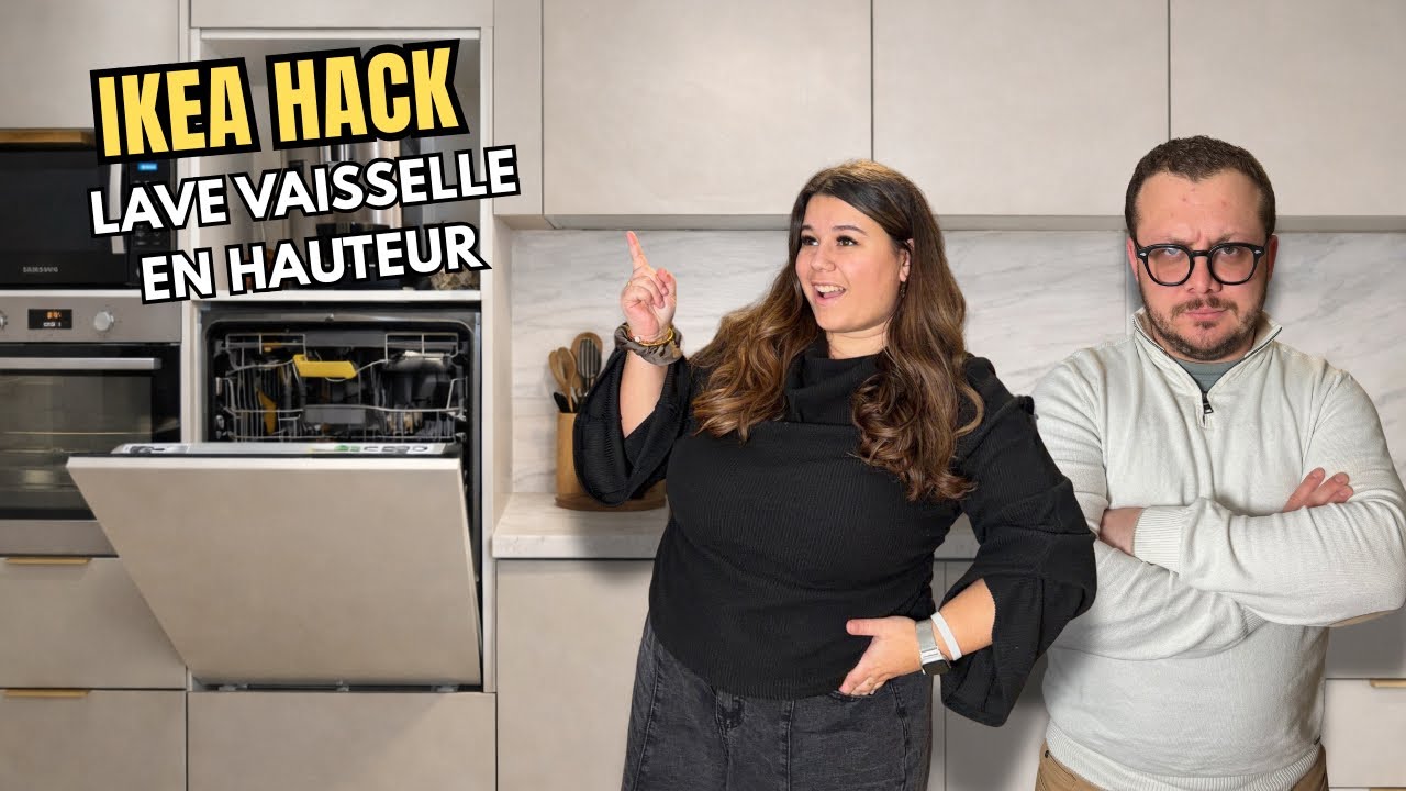 On transforme la cuisine : lave-vaisselle en hauteur (IKEA HACK) | Épisode 1