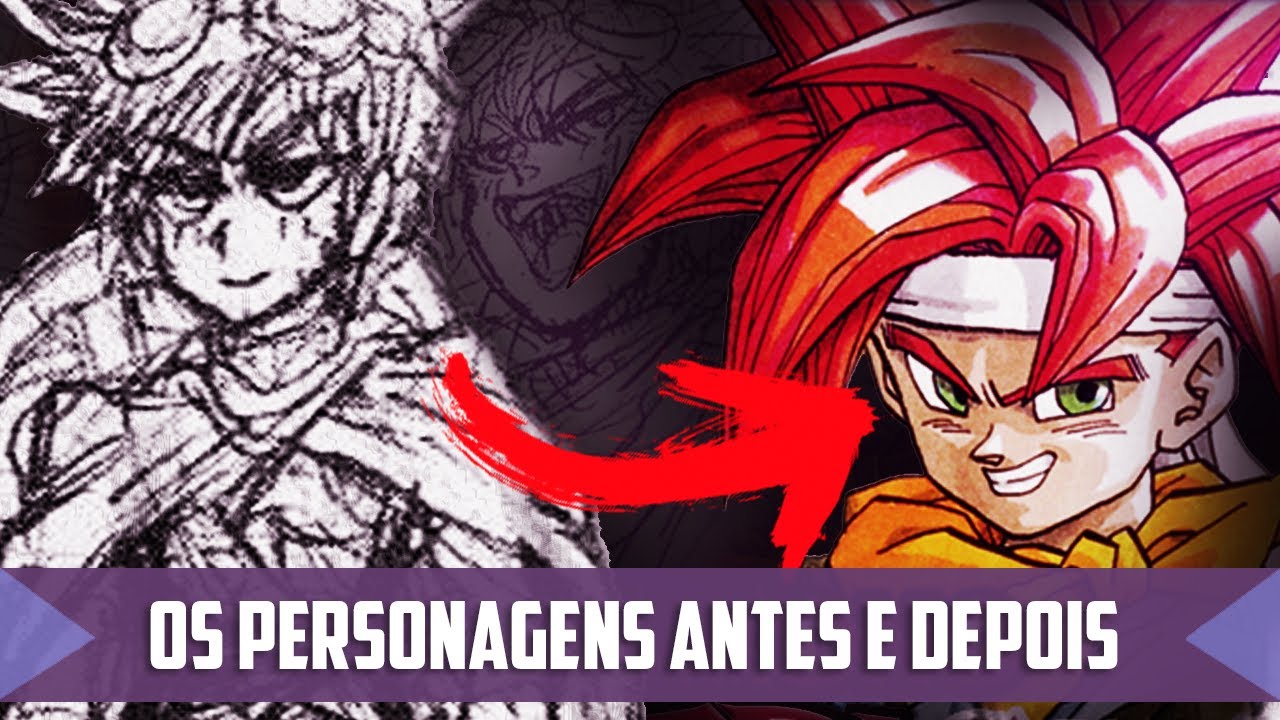 Criador de Dragon Ball salvou Chrono Trigger? Veja como eram os personagens antes de Akira Toriyama!