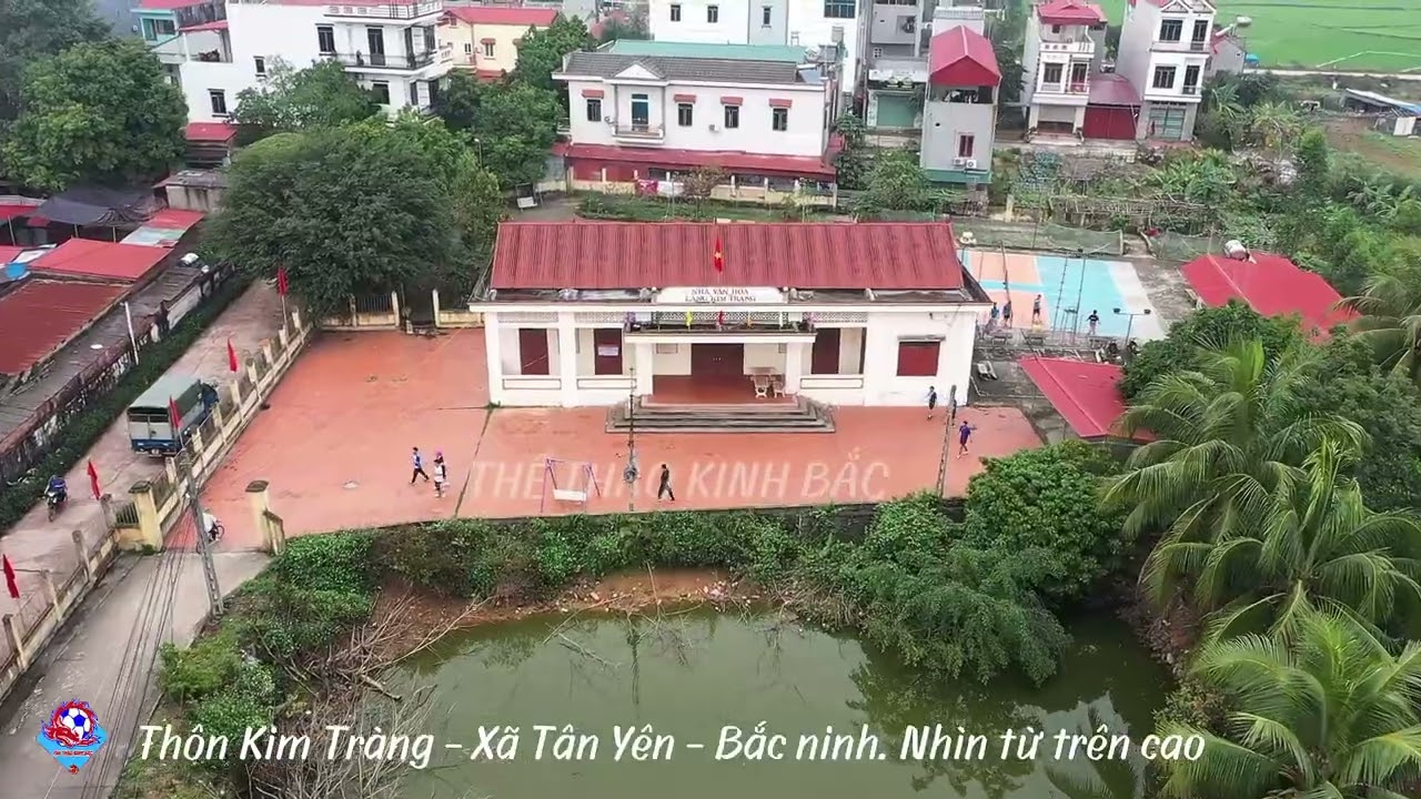 flaycam ghi lại lễ hội truyền thống Thôn Kim Tràng