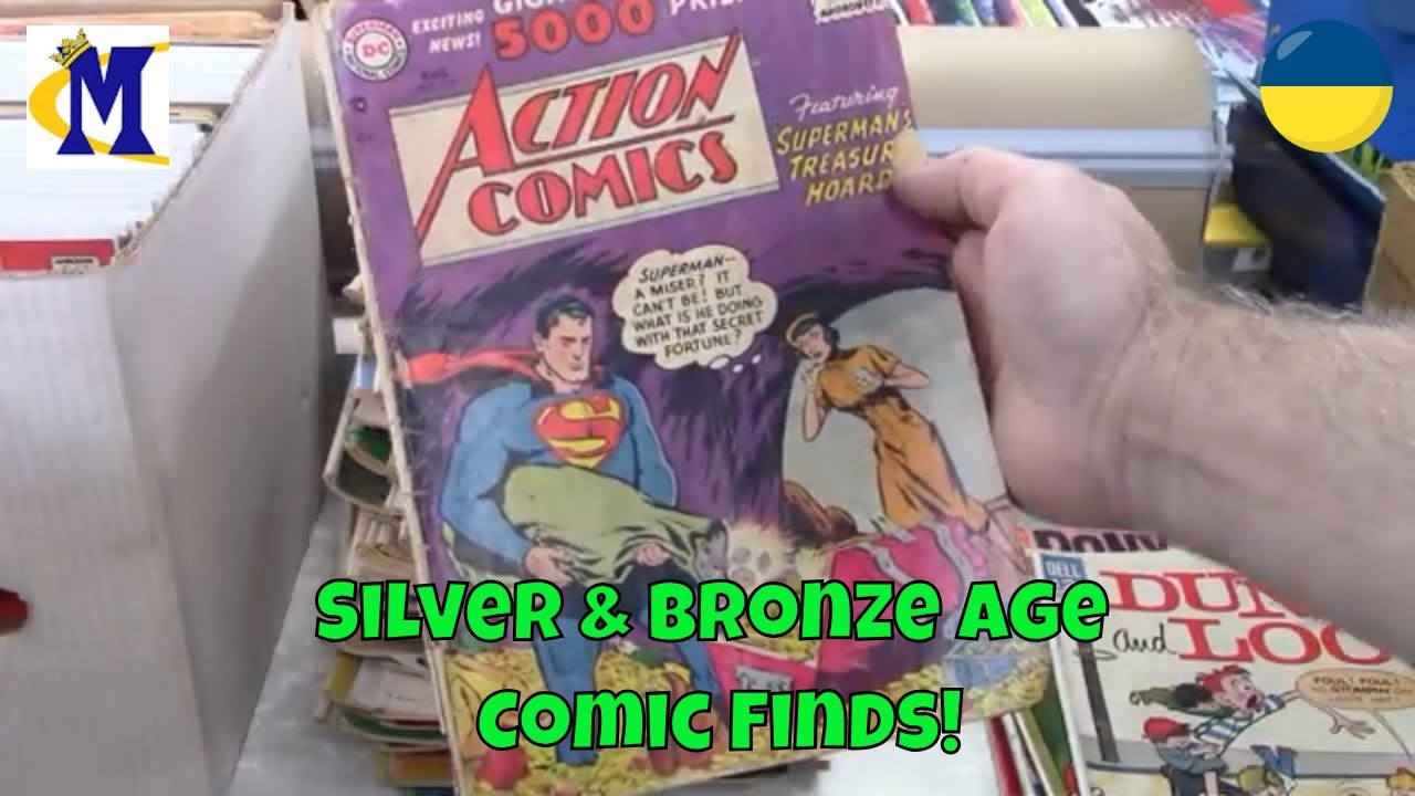 Silver & Bronze Age Comic Finds!  Superman, Batman, Disney, Westerns & More!