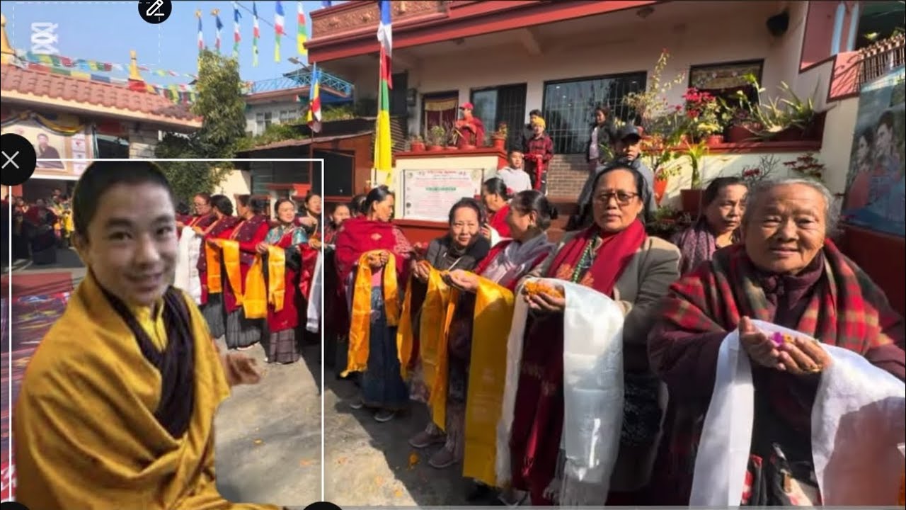 १४ औ पुस्ताका धर्म गुरु david gurung लाइ सोपाल तमु समाज मा bhabya sawgat gardai