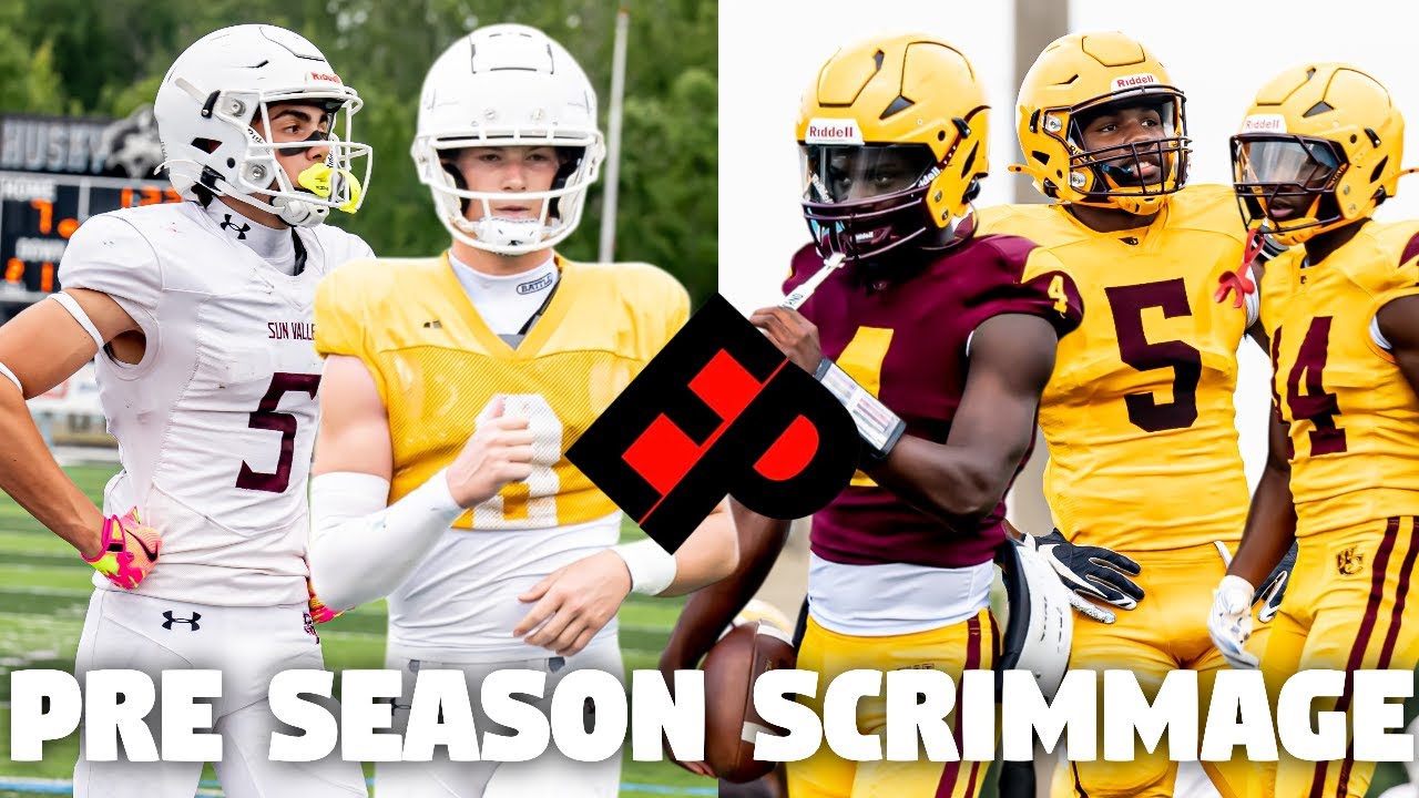 High School Football Is Back! State Champions West Charlotte Vs Sun Valley | Pre Season Scrimmage