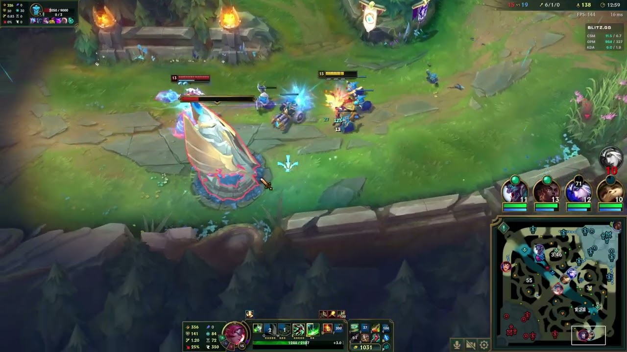 Riven Vs Garen Highlights