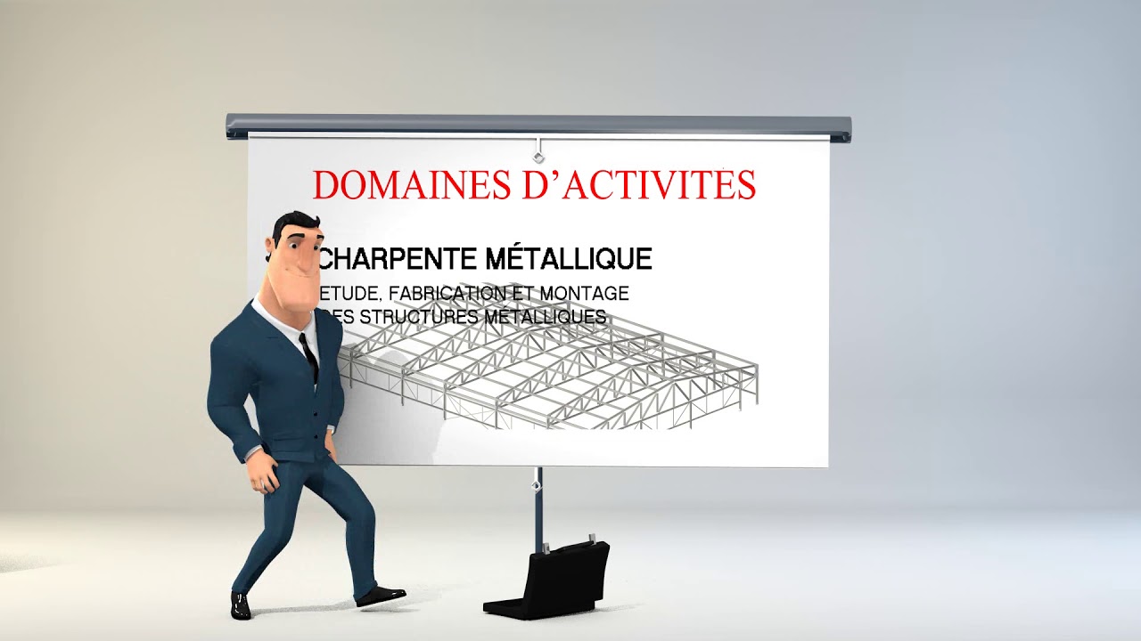 Model de Conception video marketing en 3D