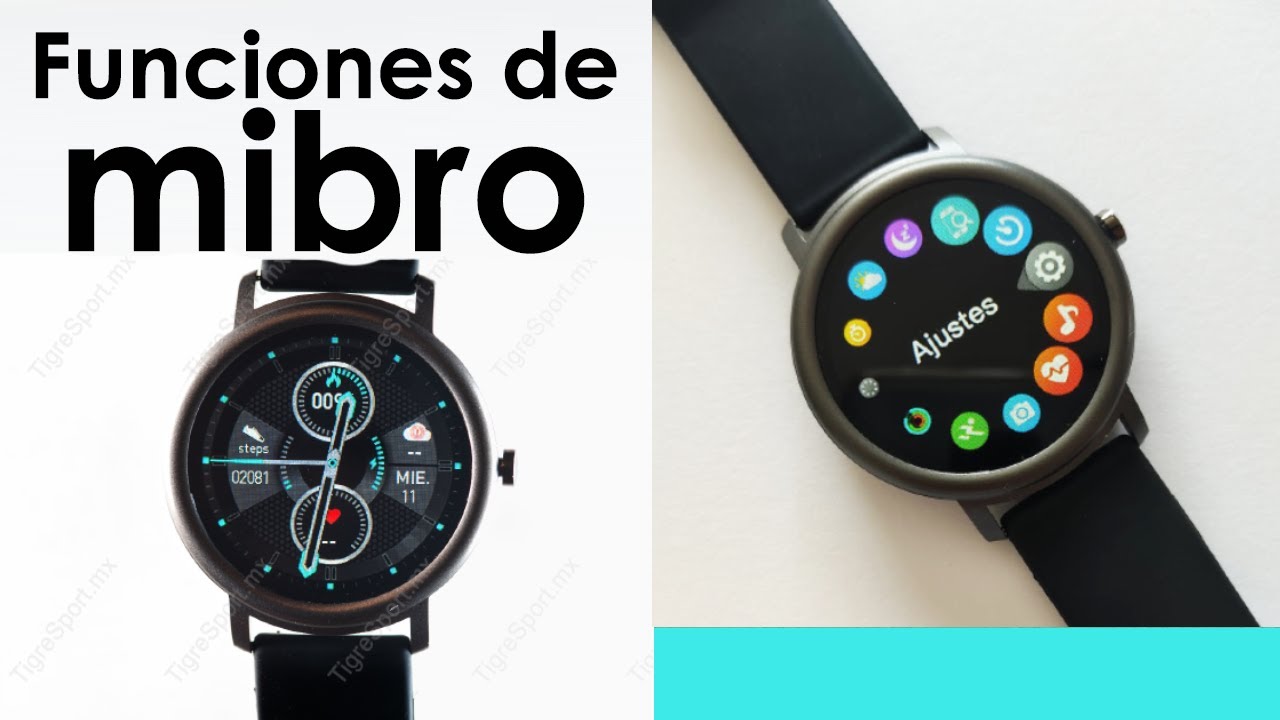 ¿Cuáles son las características y funciones del smartwatch Mibro?