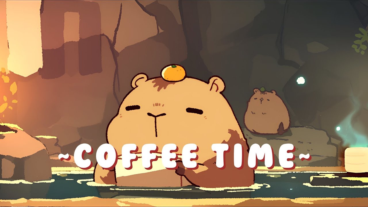 Capybara Beats Radio - Relaxing Music for Work/Study ~ Chill Session ~ 🦫 🎵 ✨ | Focus Helper