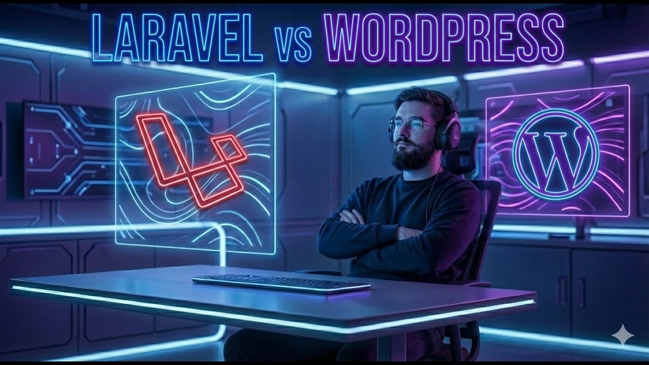 WordPress vs Laravel: Restaurant Admin Panel în 30 min