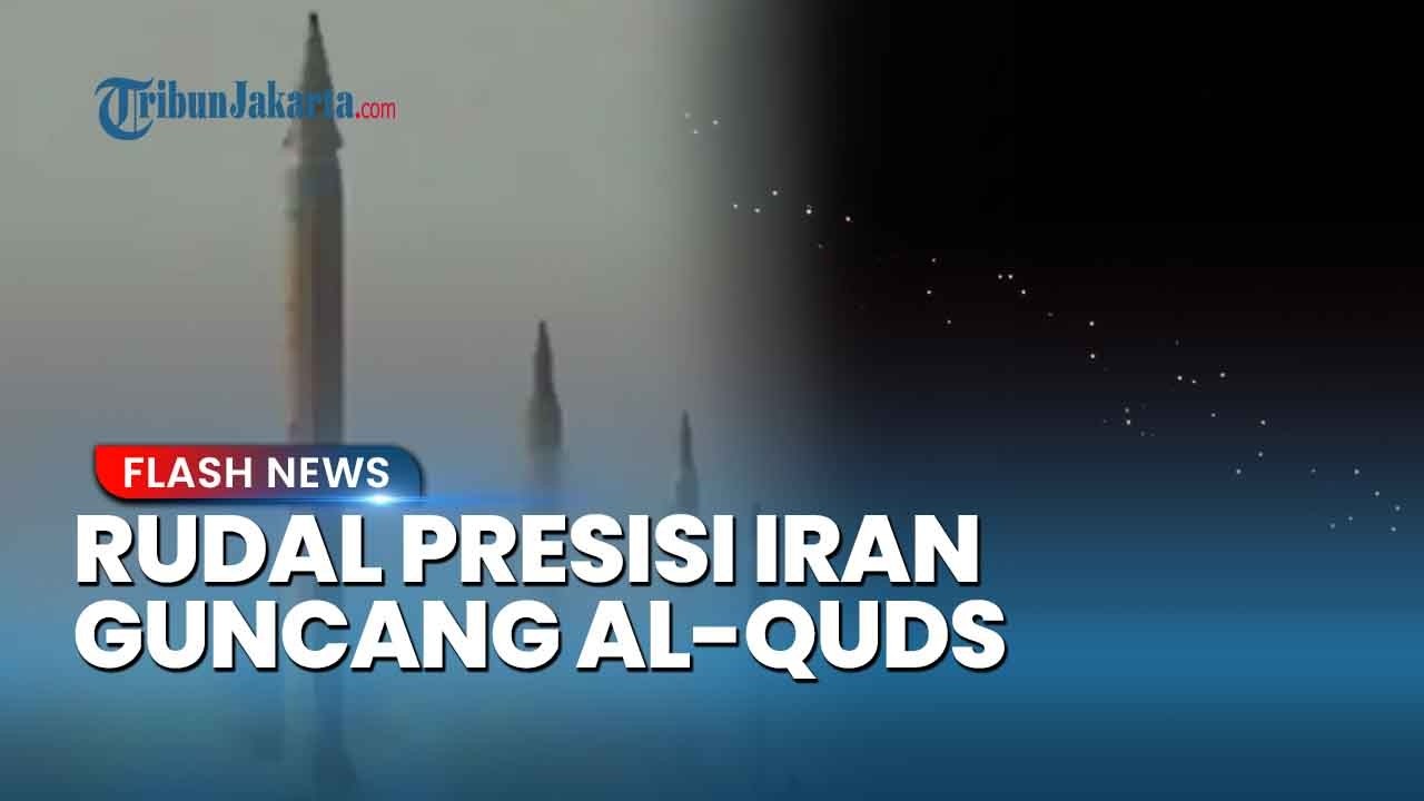 Rudal Presisi Iran Meledak Berjarak Dekat dari Kantor Netanyahu! jadi Target Utama Serangan Teheran