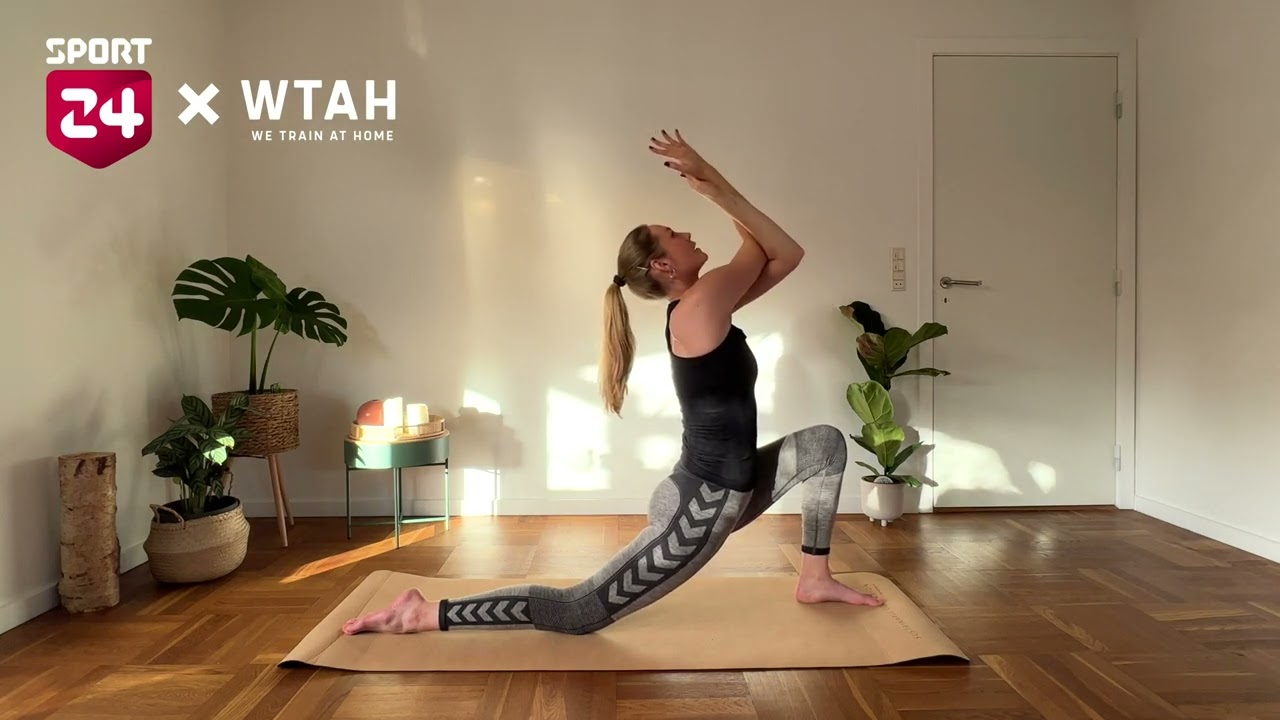 Yoga hjemmetræning (Let øvede) | Yoga øvelser med SPORT 24