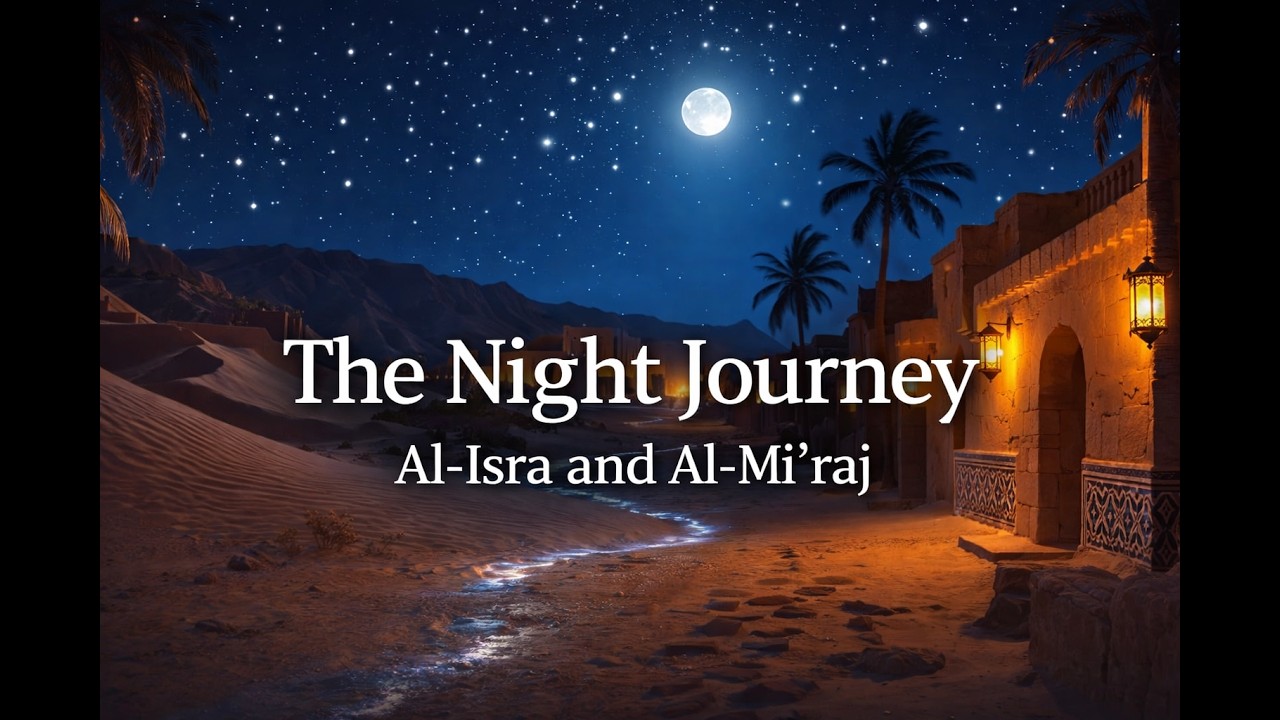 The Night Journey 🌙| Al-Isra and Al-Mi^raj