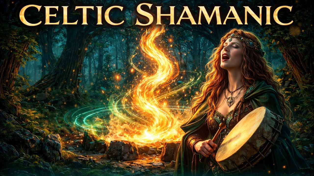 Celtic Shamanic Ritual — 1 Hour of Ancient Drums & Sacred Forest Magic | Ancestral Frequencies