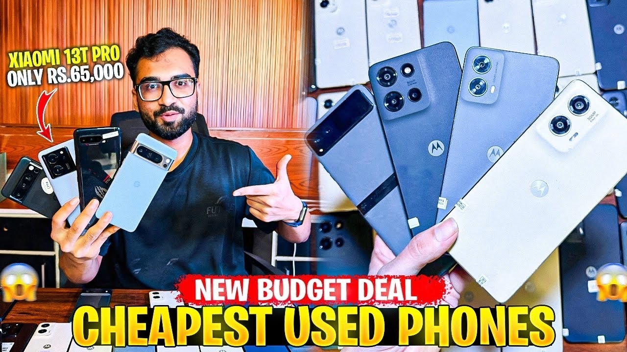 Cheapest Used Phone 😱🔥New Model Deals Google Pixel Motorola & Xiaomi Gaming Phones at Budget Prices