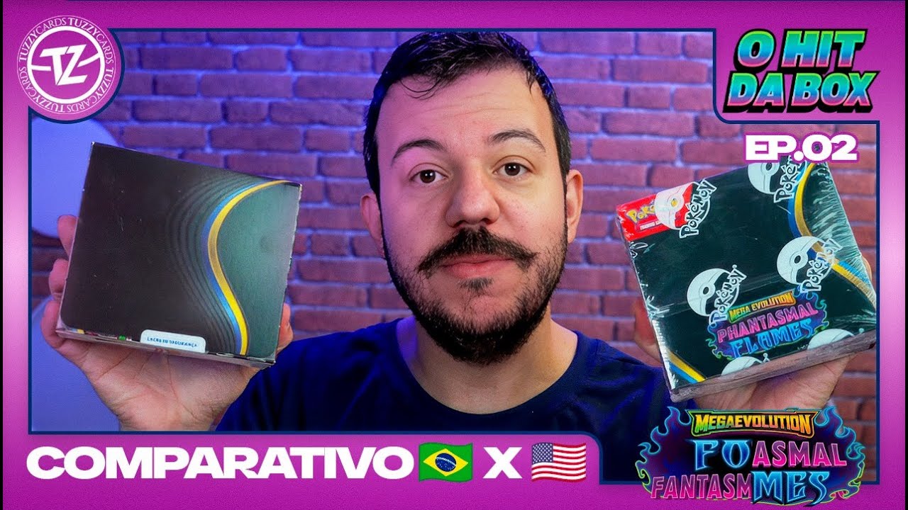 Abrindo uma Case de Booster Box Phantasmal Flames!