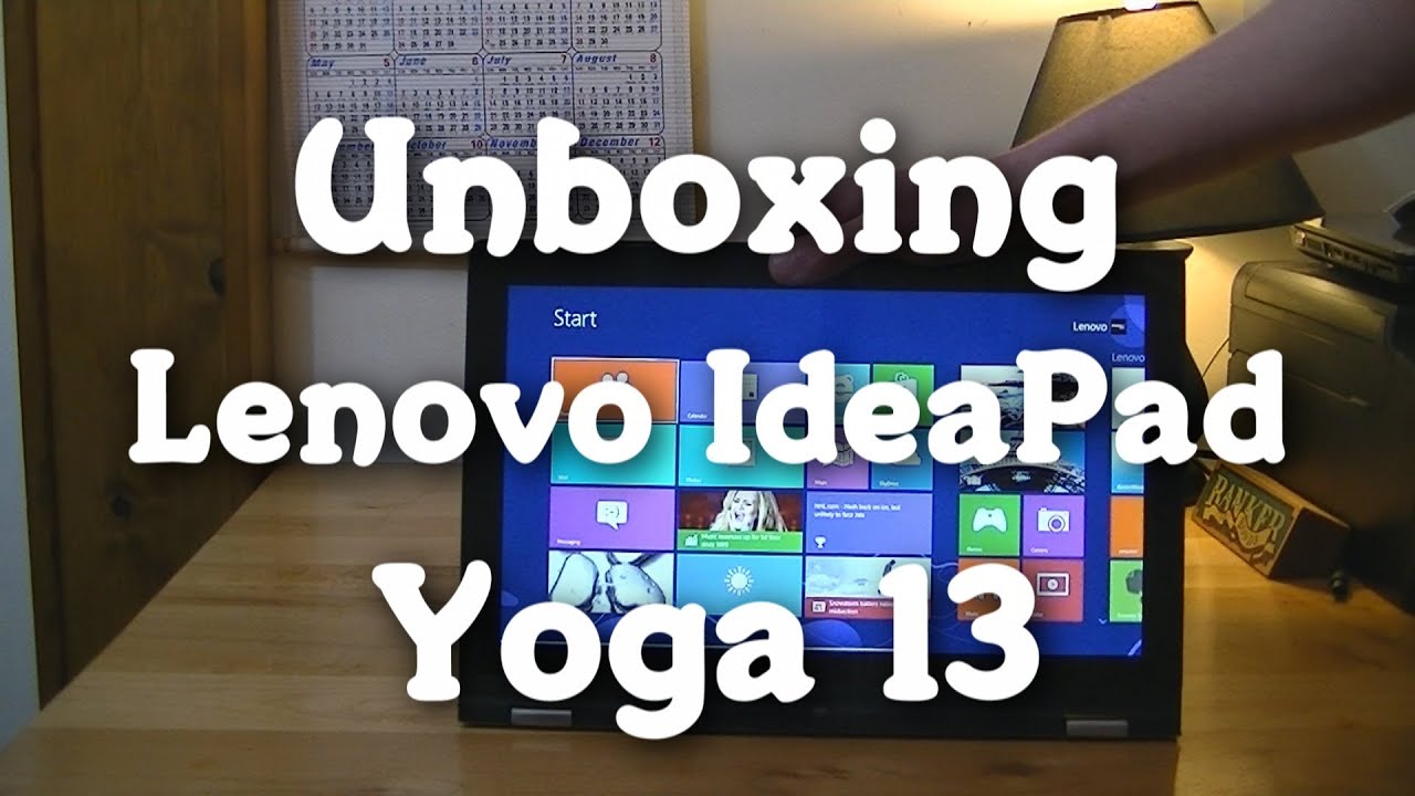 Unboxing: Lenovo IdeaPad Yoga 13