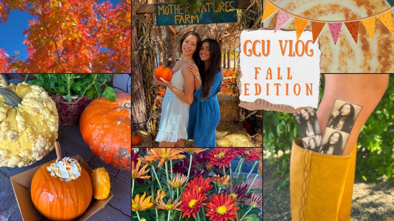 Week in the life at GCU fall edition!!🍁💌🌲☕️