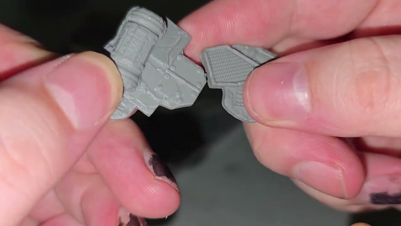 Unboxing Gamers Grass Basing Bits Spaceship Corridor