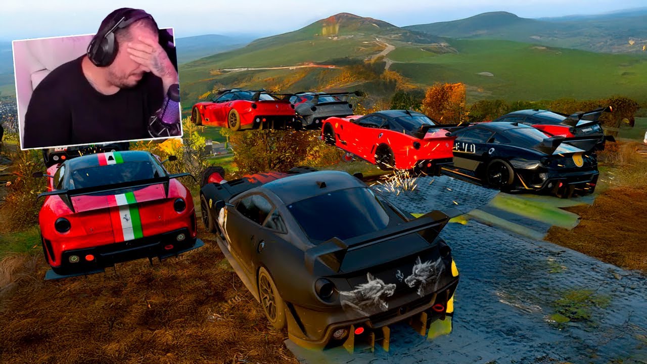 LADEIRA DA MORTE SEM FREIO DE FERRARI 599XX EVO - FORZA HORIZON 4