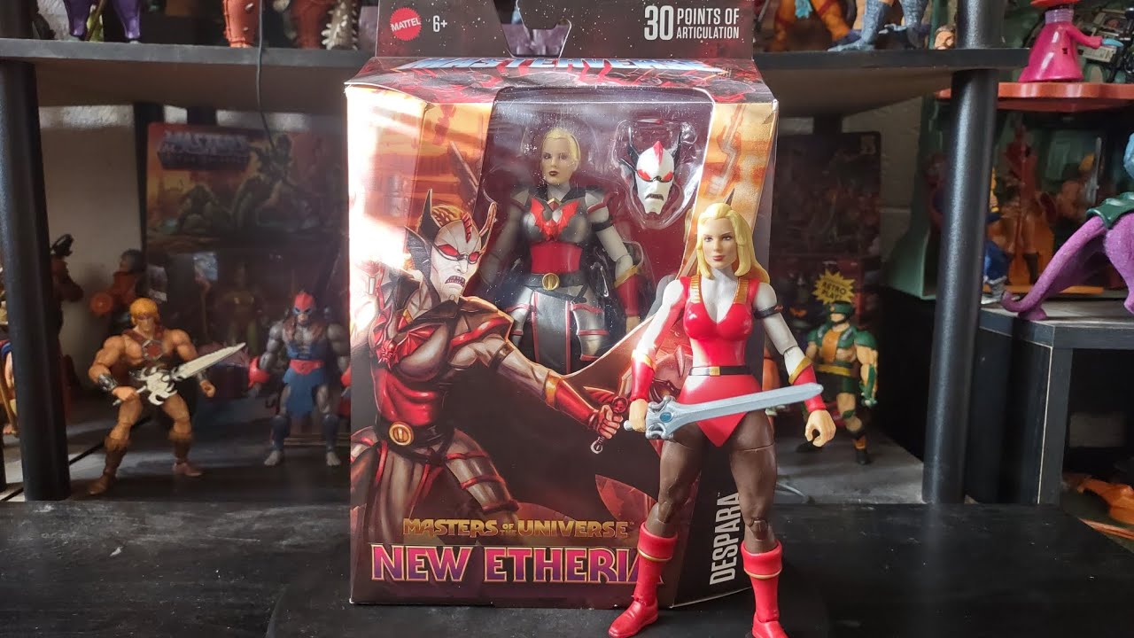 Распаковка и обзор новой фигурки Этерии Деспара из 20-й волны серии Masters of the Universe Maste...