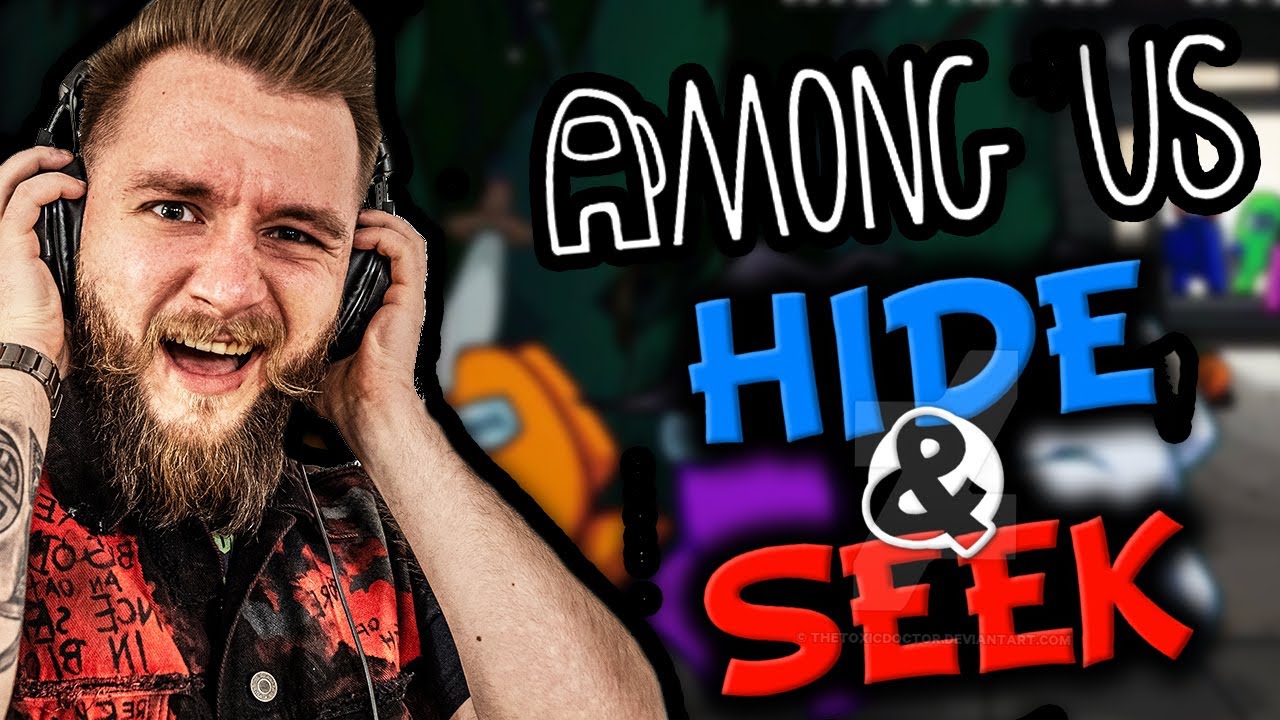 HIDE AND SEEK W AMONG US! ( Among Us )
