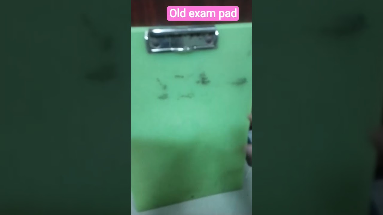 home made exam pad #💖🥰