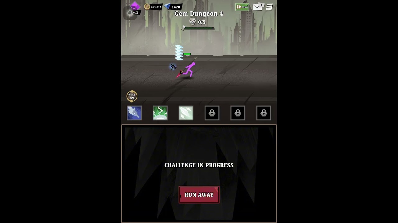 Noob to pro at epic stick man