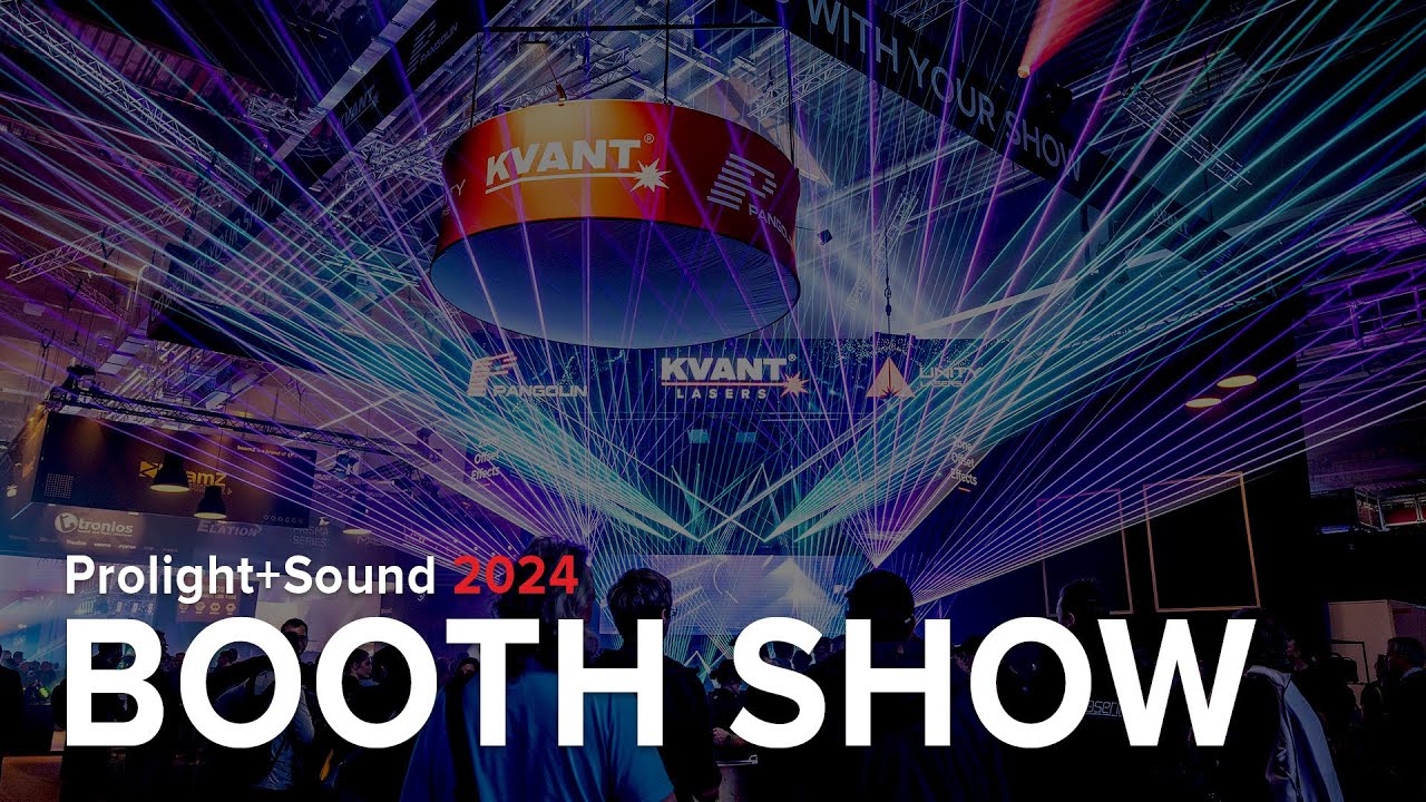 Multimedia Laser and Lighting Booth Show | Prolight + Sound Frankfurt 2024
