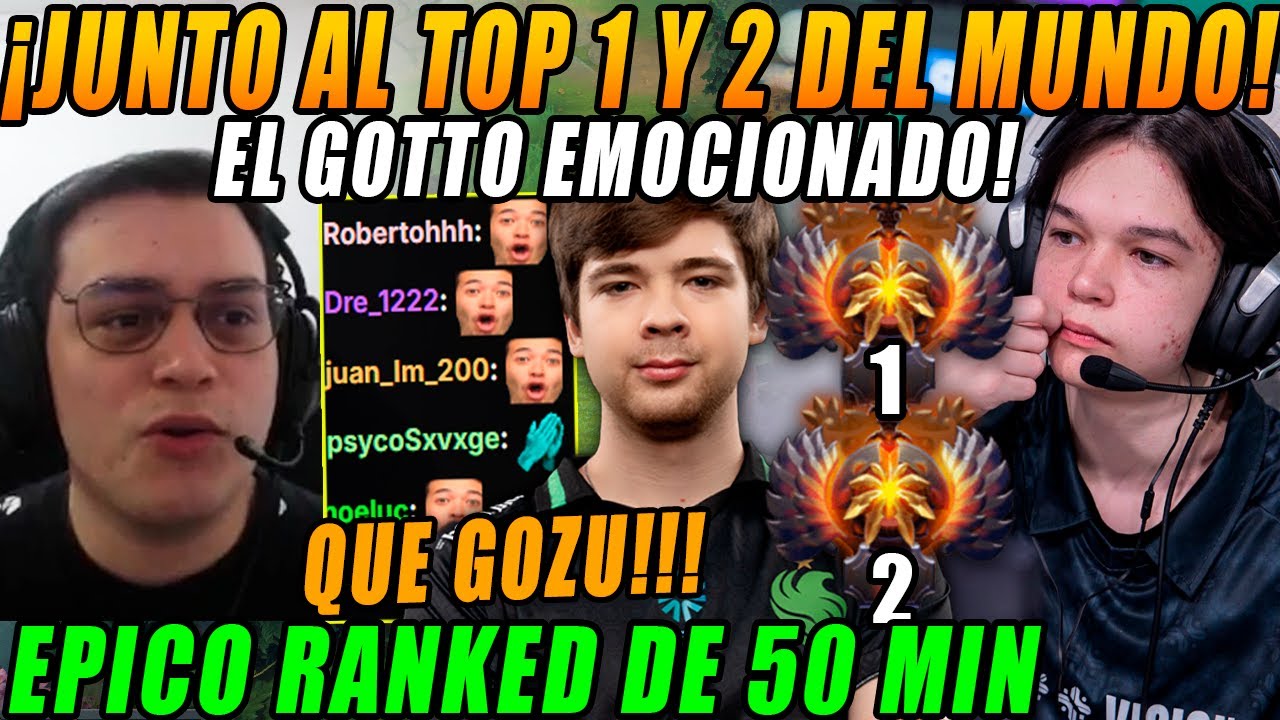 😲Matthew junto al TOP 1 (Satanic) y TOP 2 (Malr1ne) del mundo en EPICO RANKED de 50 MIN