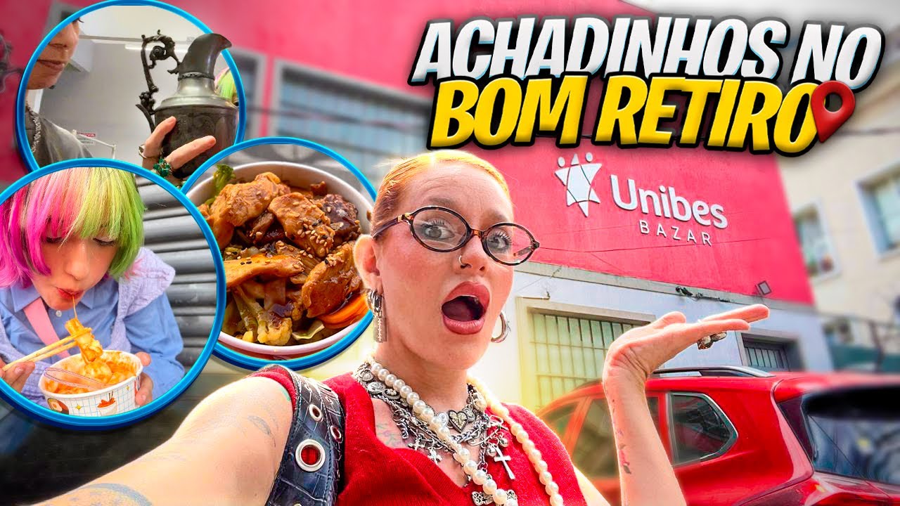 VLOG NO BAZAR DA UNIBES |MUITOS achados ! + Feira do Bom Retiro