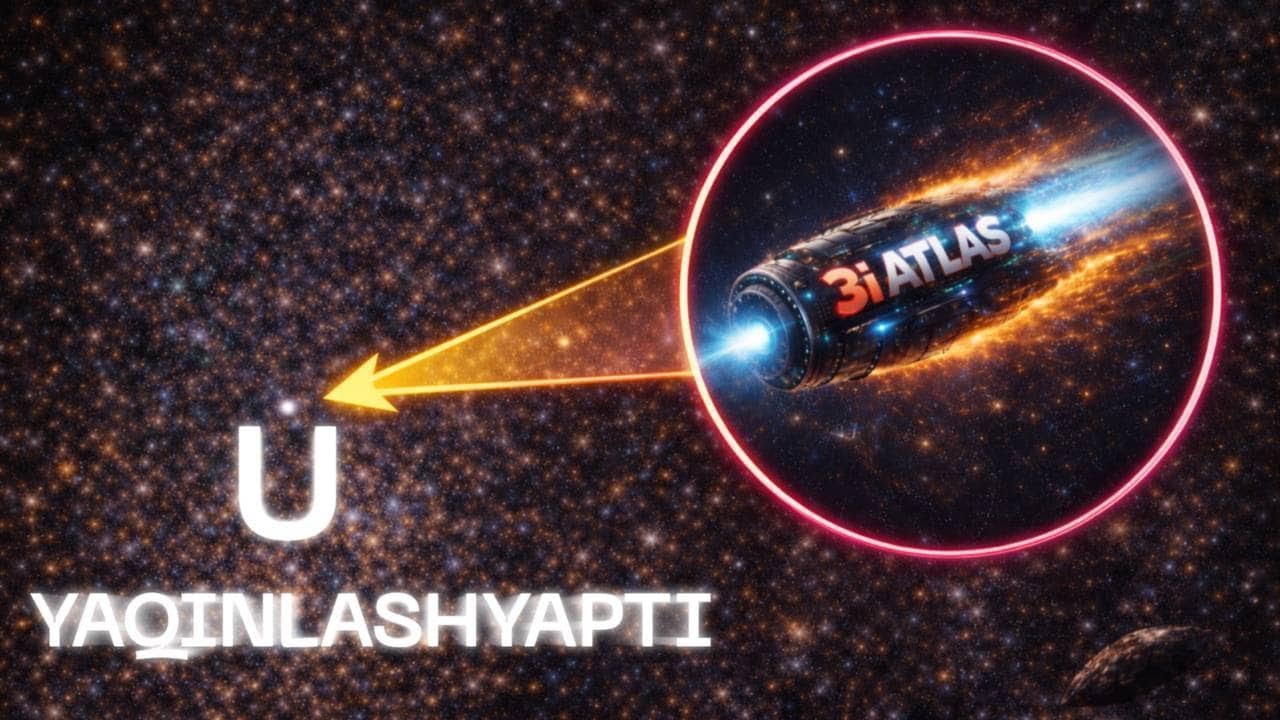 Sirli 3I/ATLAS - o'zga sayyoraliklar kemasimi? [TEXNOPLOV]