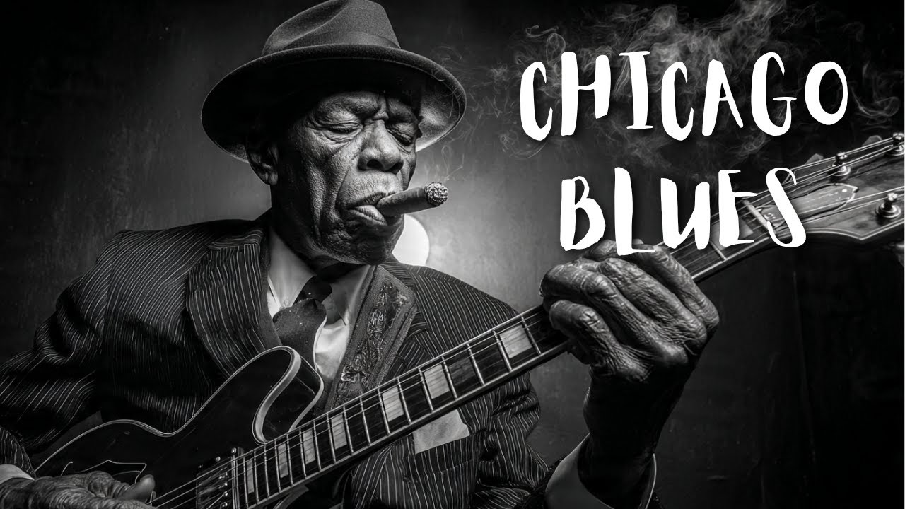 Chicago Blues for Sleep & Study – Gentle Slow Guitar, Vol. 4