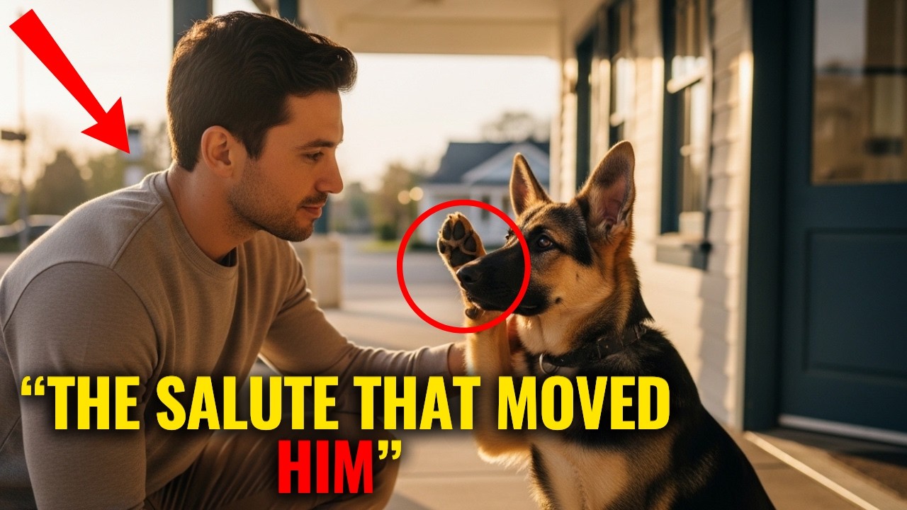 A Puppy Wouldn't Stop “Saluting” Soldiers — The Reason Became a National Story