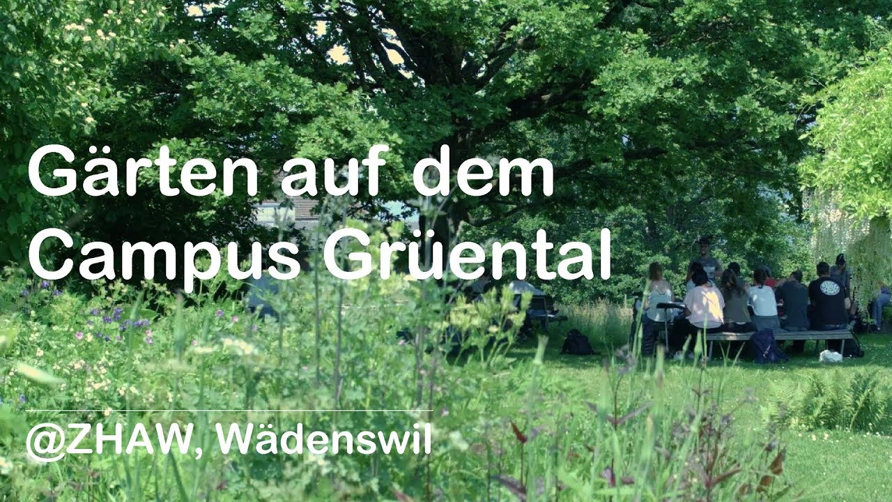 G&auml;rten auf dem Campus Gr&uuml;ental @ZHAW, W&auml;denswil