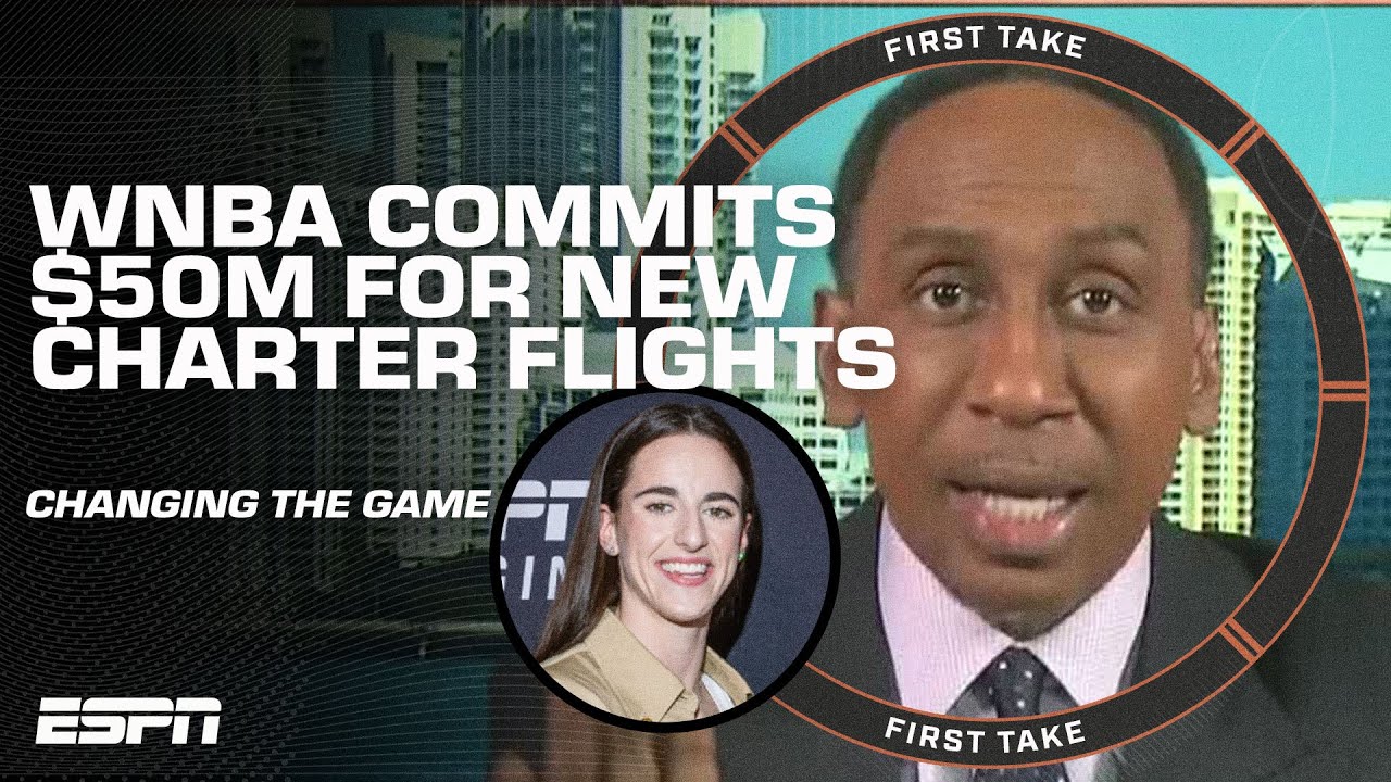 Caitlin Clark DESERVES LOVE for giving a voice to the WNBA! - Stephen A. Smith | First Take