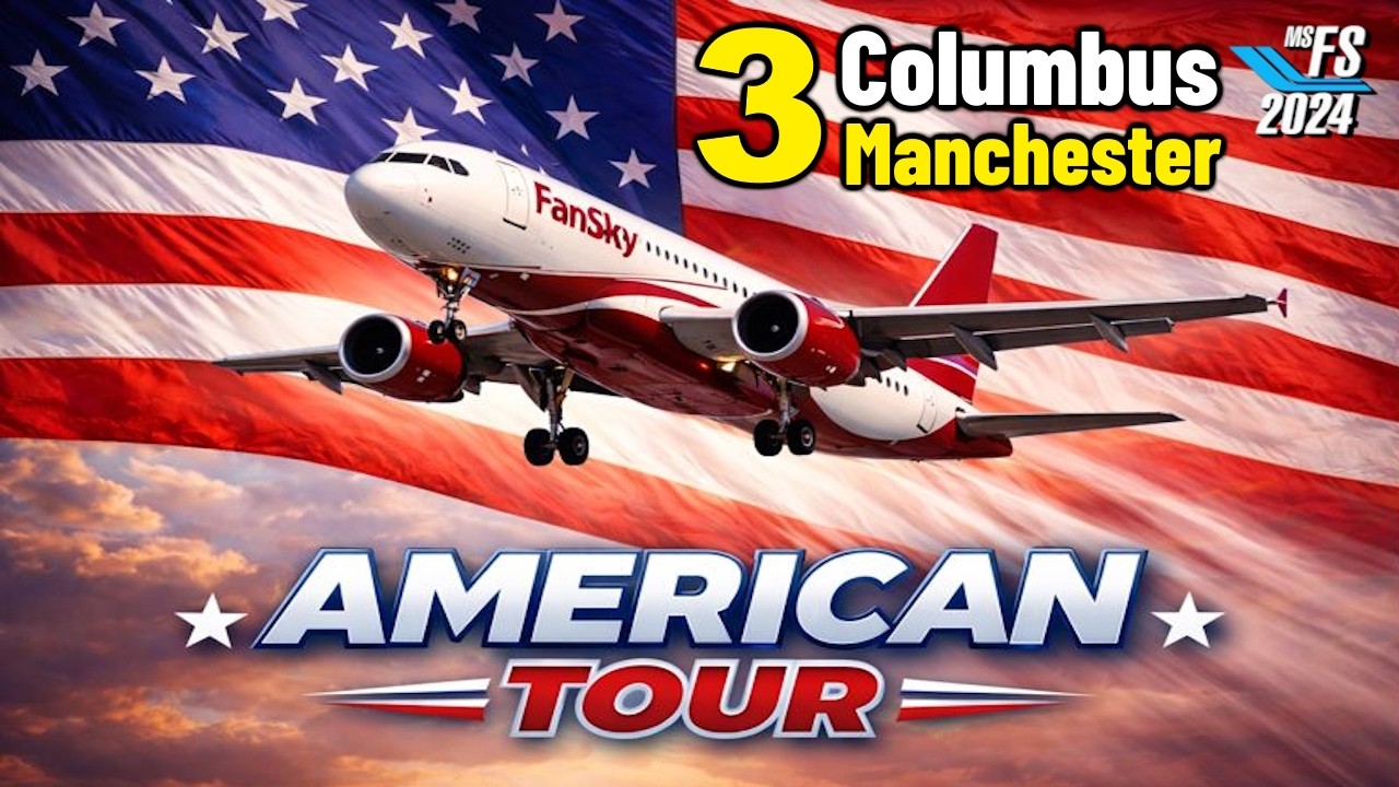 BOEING 737-800 PMDG❗ AMERICAN TOUR I 3 I w Linii FanSKY