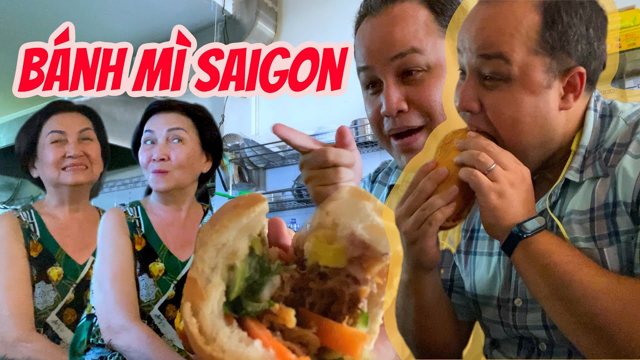 She LOVED watching me EAT: Vietnamese Street Food  Banh Mi Saigon