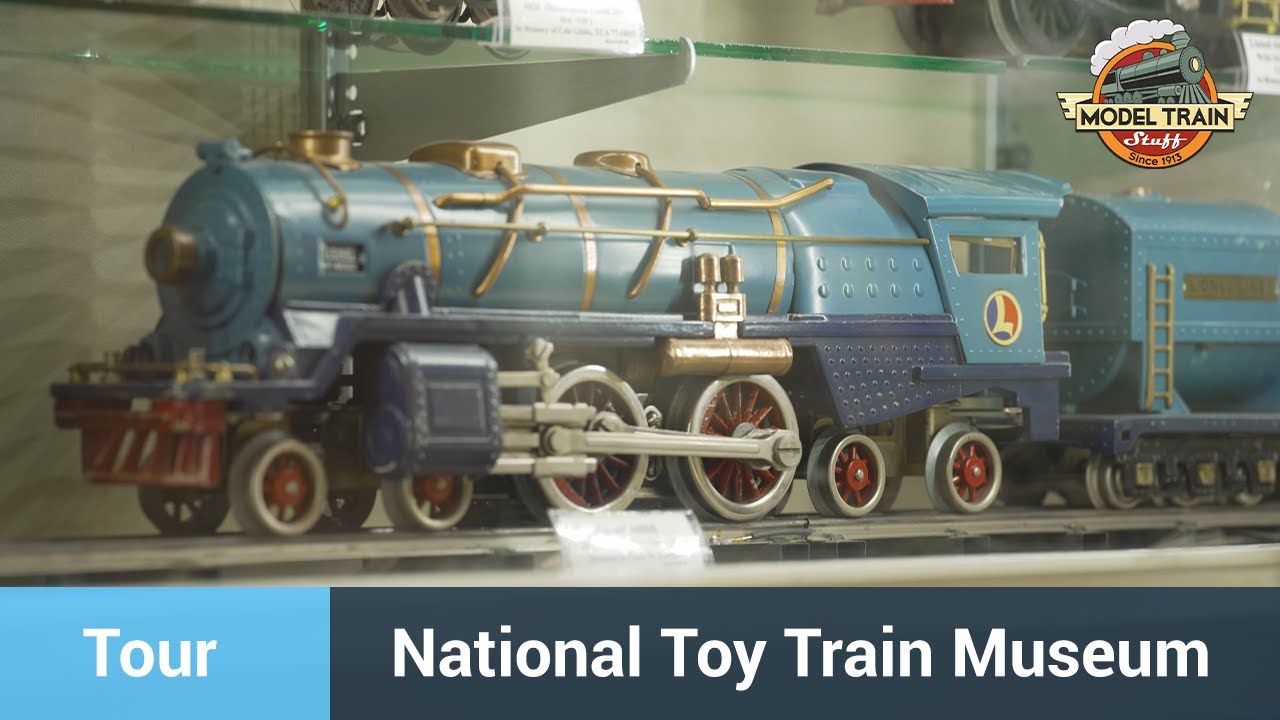 Inside the National Toy Train Museum of Strasburg, PA