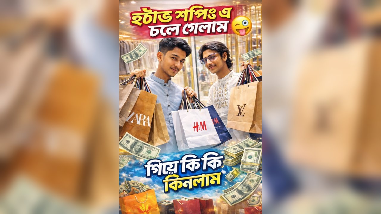 Eid shopping 🛒. 2026 chola galam shopping a . 🌙☪️ #everyone #splayed #merket #dailyvlog #purandhaka 